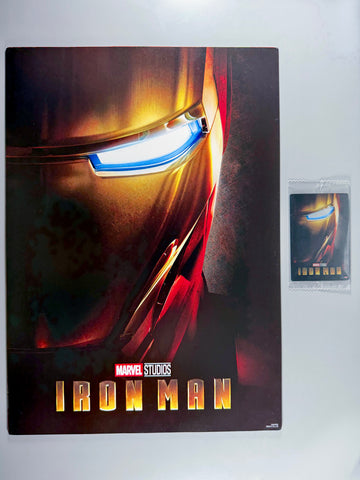 Iron Man Poster and Sealed Card (Japan Exclusive) (Copy)