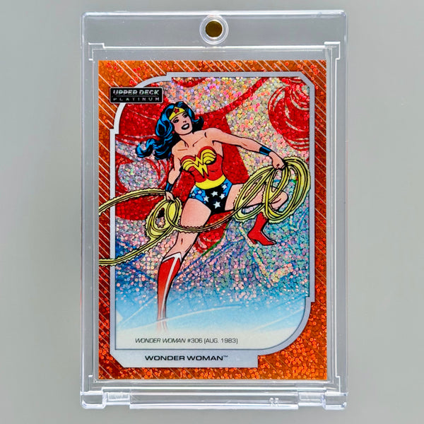 2026 DC Platinum Wonder Woman Orange Sparkle