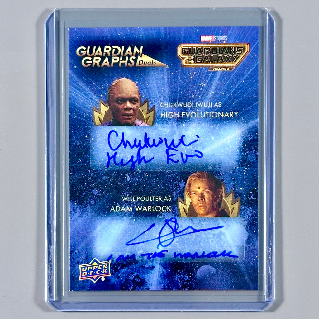 2024 Marvel Guardians of the Galaxy Vol 3 Graphs Dual Auto /25 Inscription