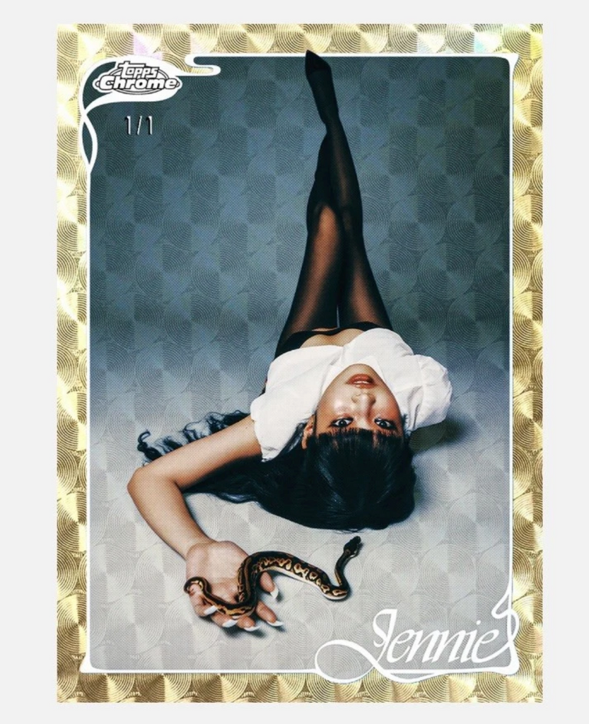 2026 Topps Chrome® x Jennie Box x1