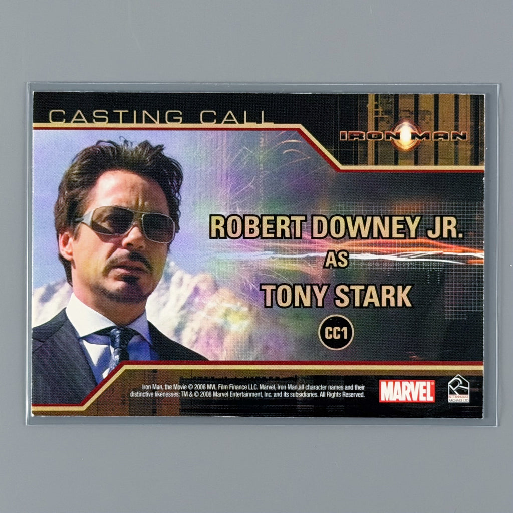 Robert Downey Jr. Casting Call - Rookie Debut