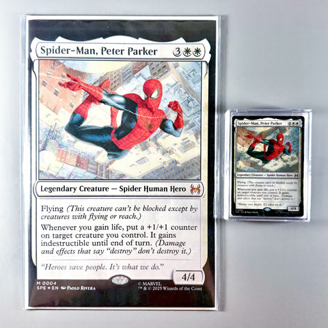Spider-Man, Peter Parker MtG Welcome Deck & Comic