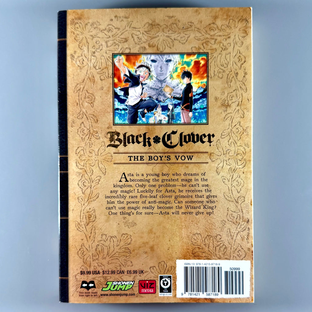 Black Clover Volume 1 - Manga (2)