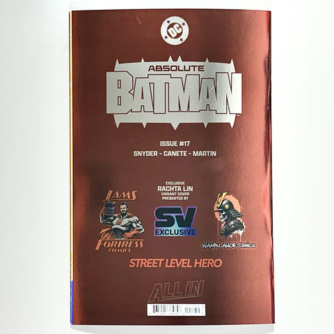 Absolute Batman 17 - Rachta Lin Variant SIGNED