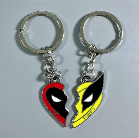 Marvel Studios Deadpool Wolverine keychains