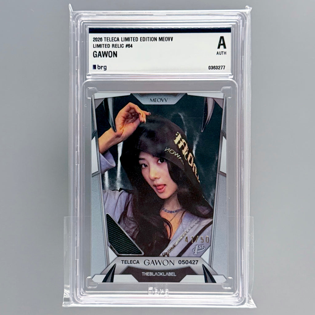 2026 TELECA MEOVV Limited Edition Gawon Relic Card /50