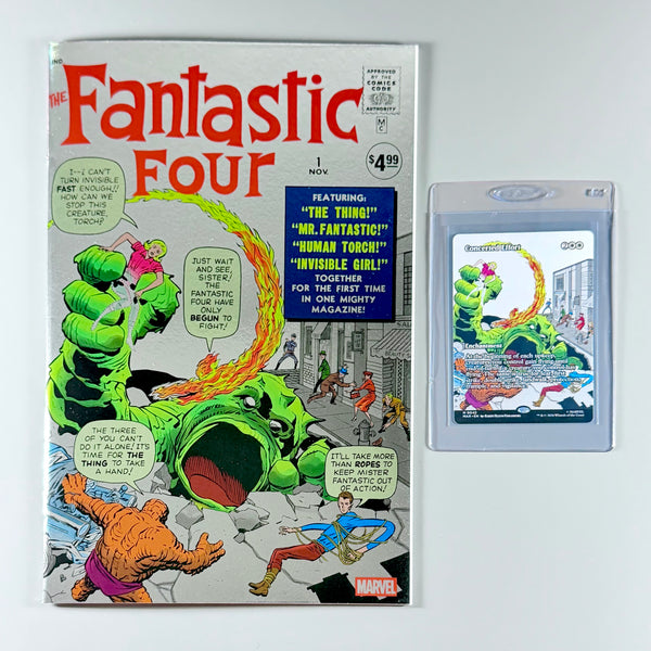 Fantastic Four 1 - Foil Reprint & Concerted Effort