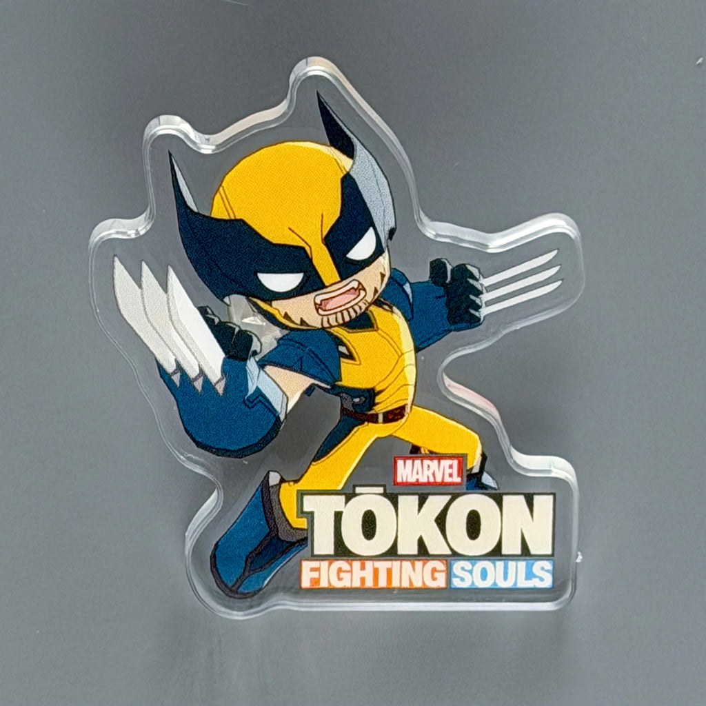 Tokon Fighting Souls Wolverine Limited Time Pin Badge SDCC 2026