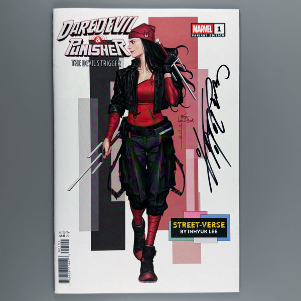 Daredevil & Punisher 1 The Devil's Trigger - Signed InHyuk Lee
