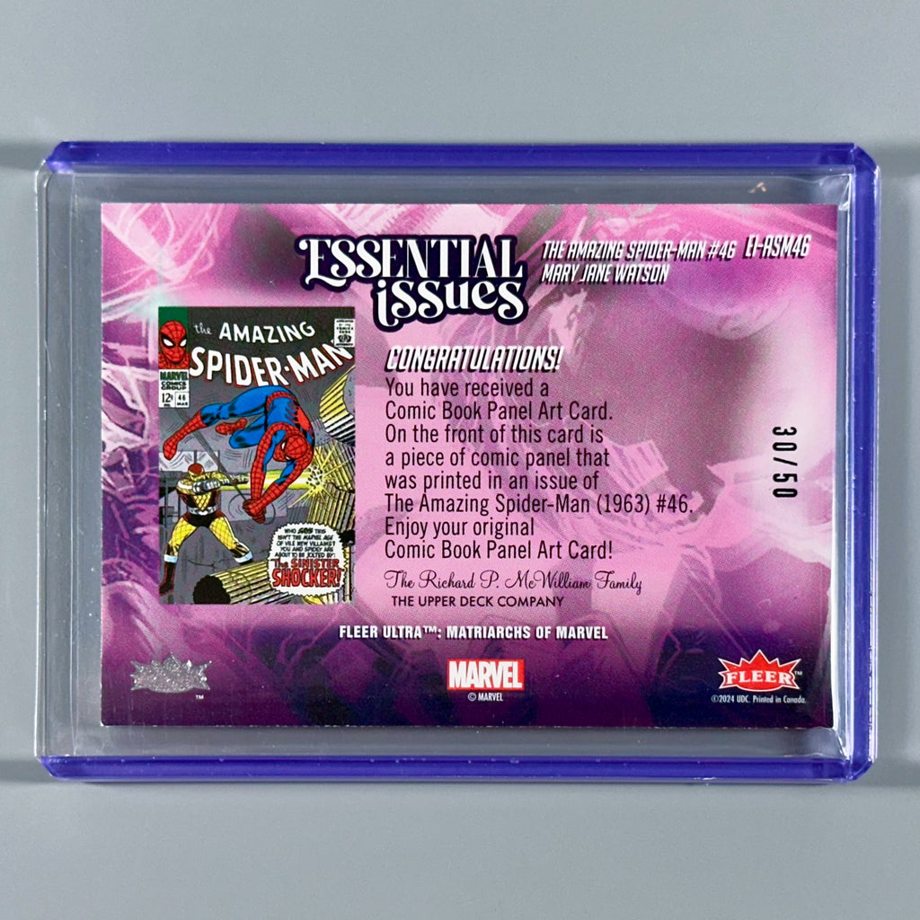 2024 Marvel Fleer Matriarchs Essential Issues Comic Cut