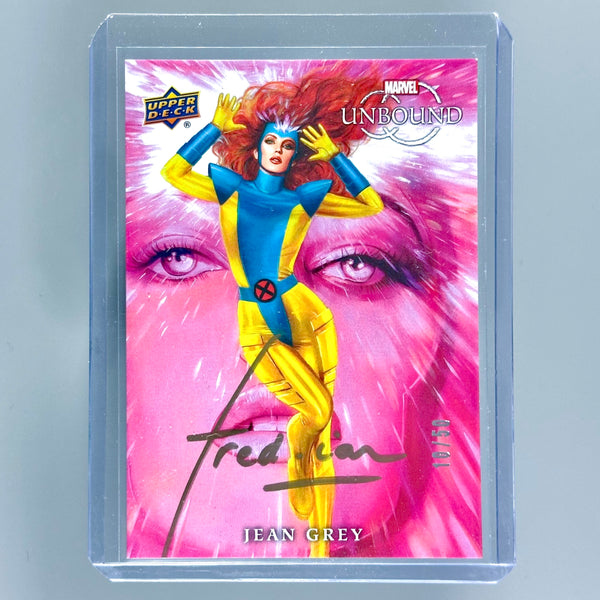 Marvel Unbound Jean Grey - Fred Ian Autograph