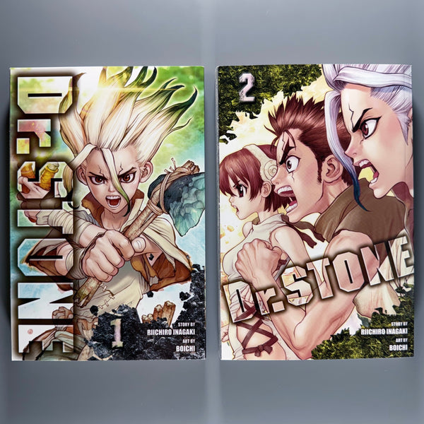 Dr. Stone Volume 1 & 2 - Manga