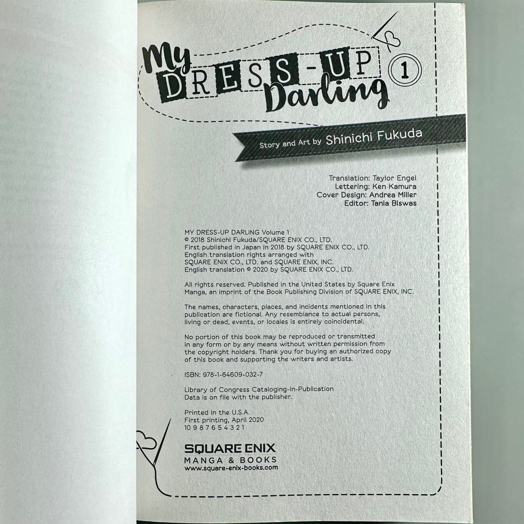 My Dress Up Darling Volume 1 - Manga