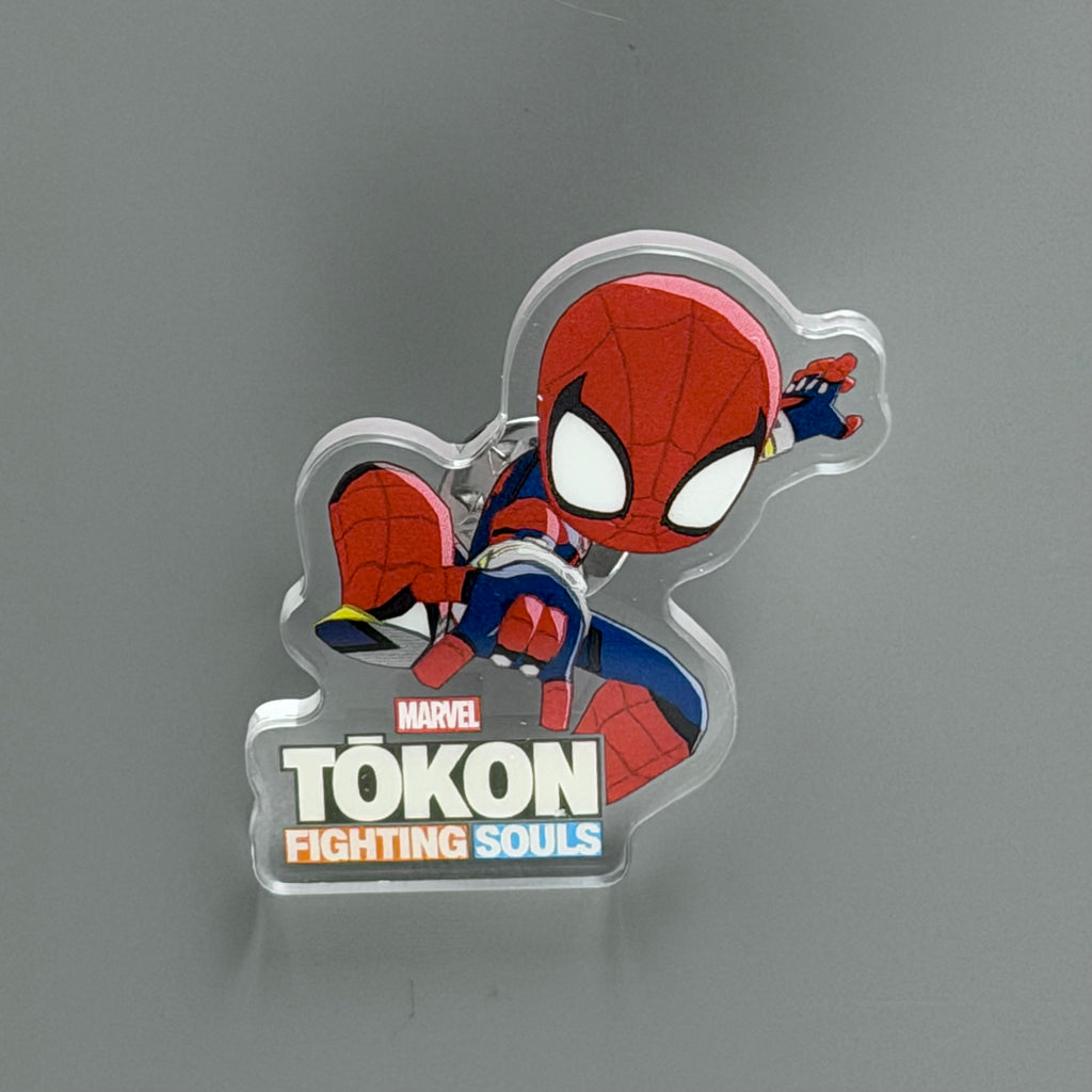 Tokon Fighting Souls Spider-Man Limited Time Pin Badge SDCC 2026