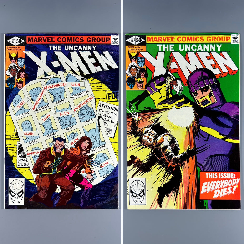 Uncanny X-Men 141 142 Days of Future Past