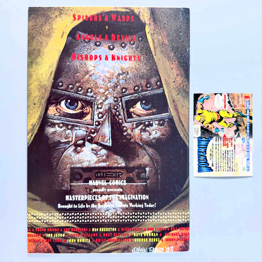 Marvel Masterpieces 2 Comic & Card (Wolverine)