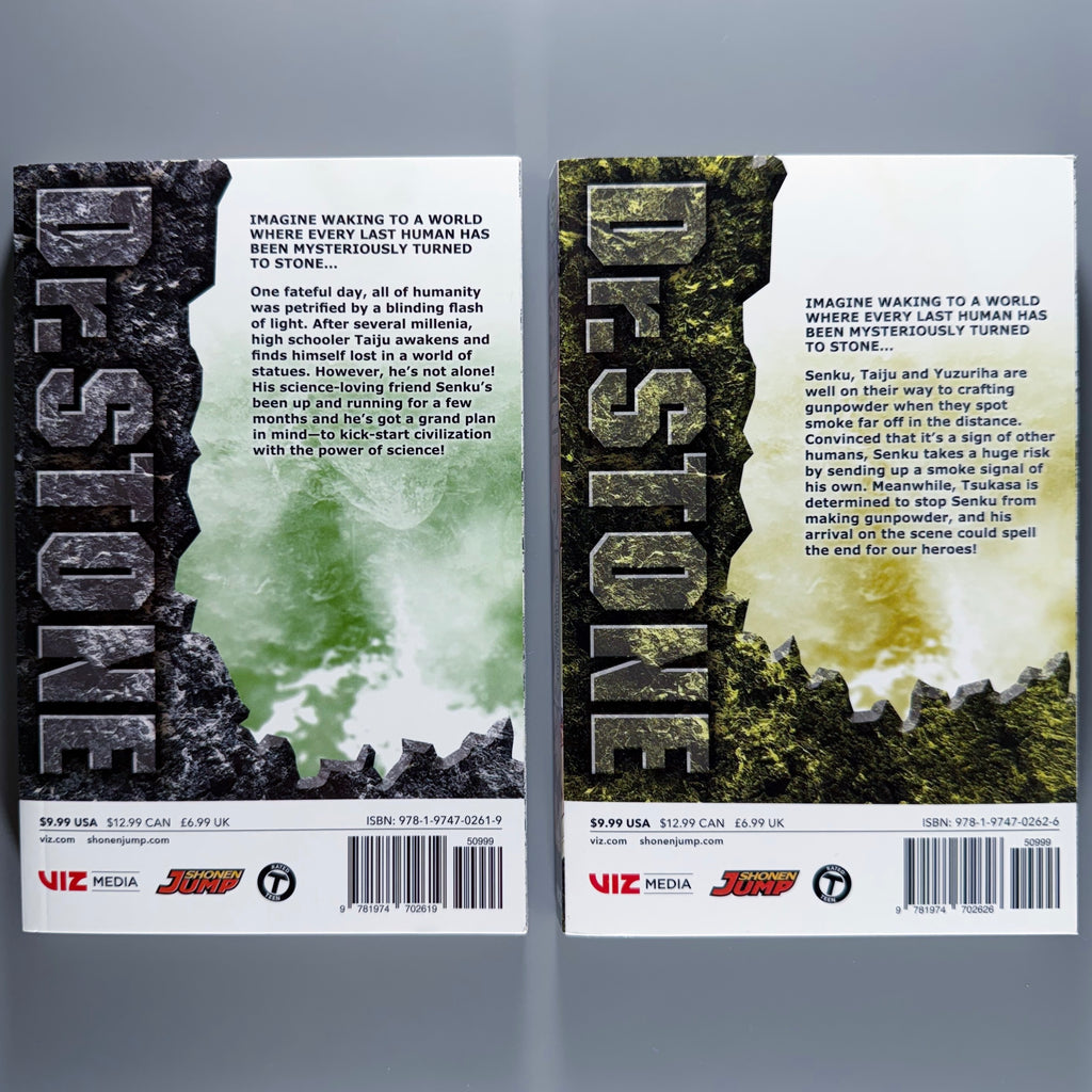 Dr. Stone Volume 1 & 2 - Manga