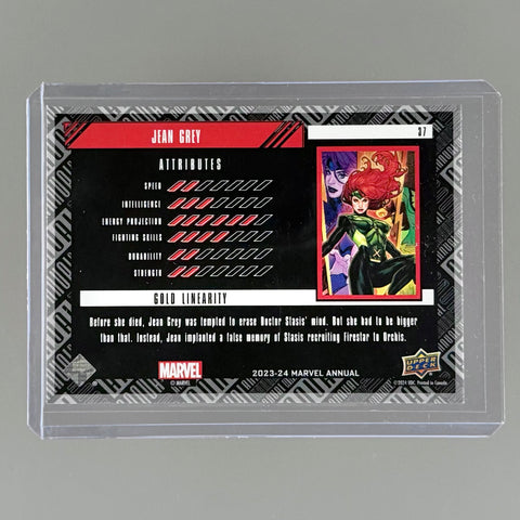 22-23 Marvel Annual Jean Grey Gold /88