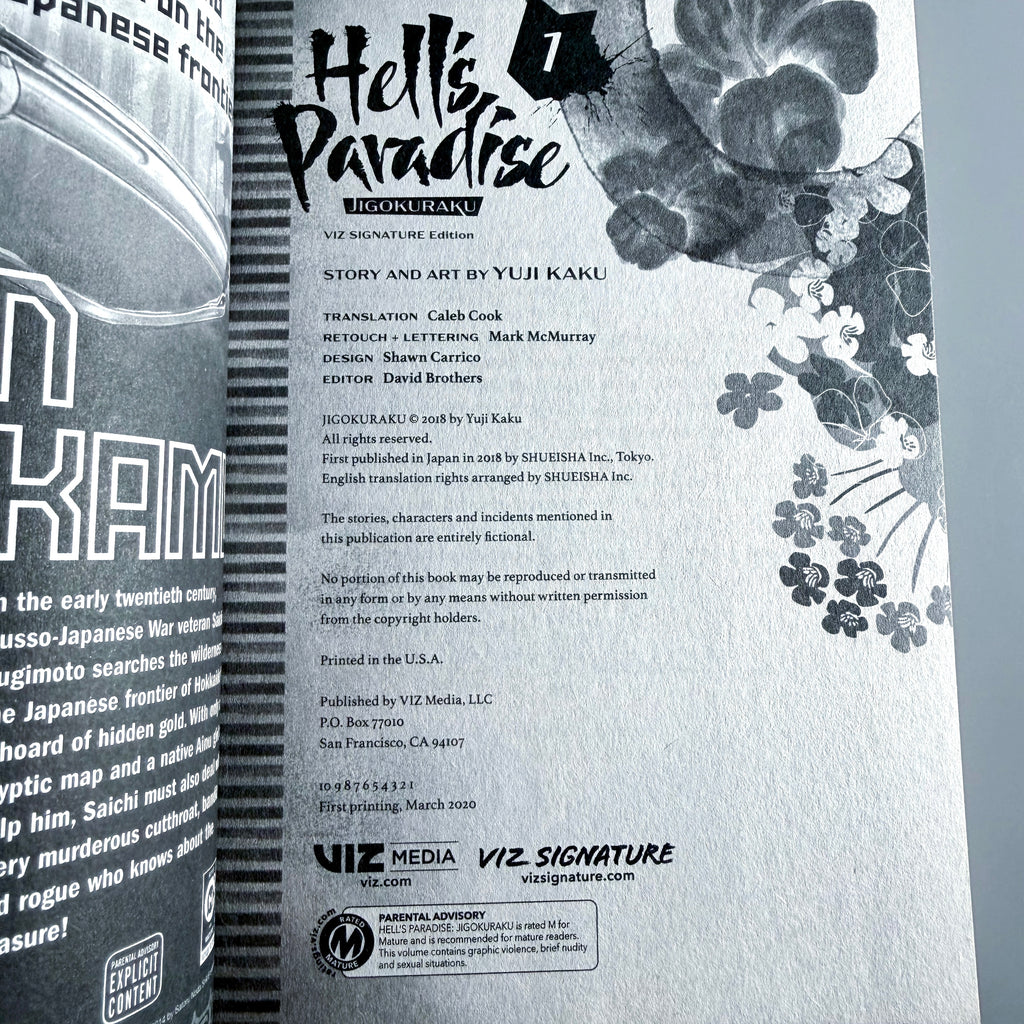 Hell’s Paradise Volume 1 - Manga