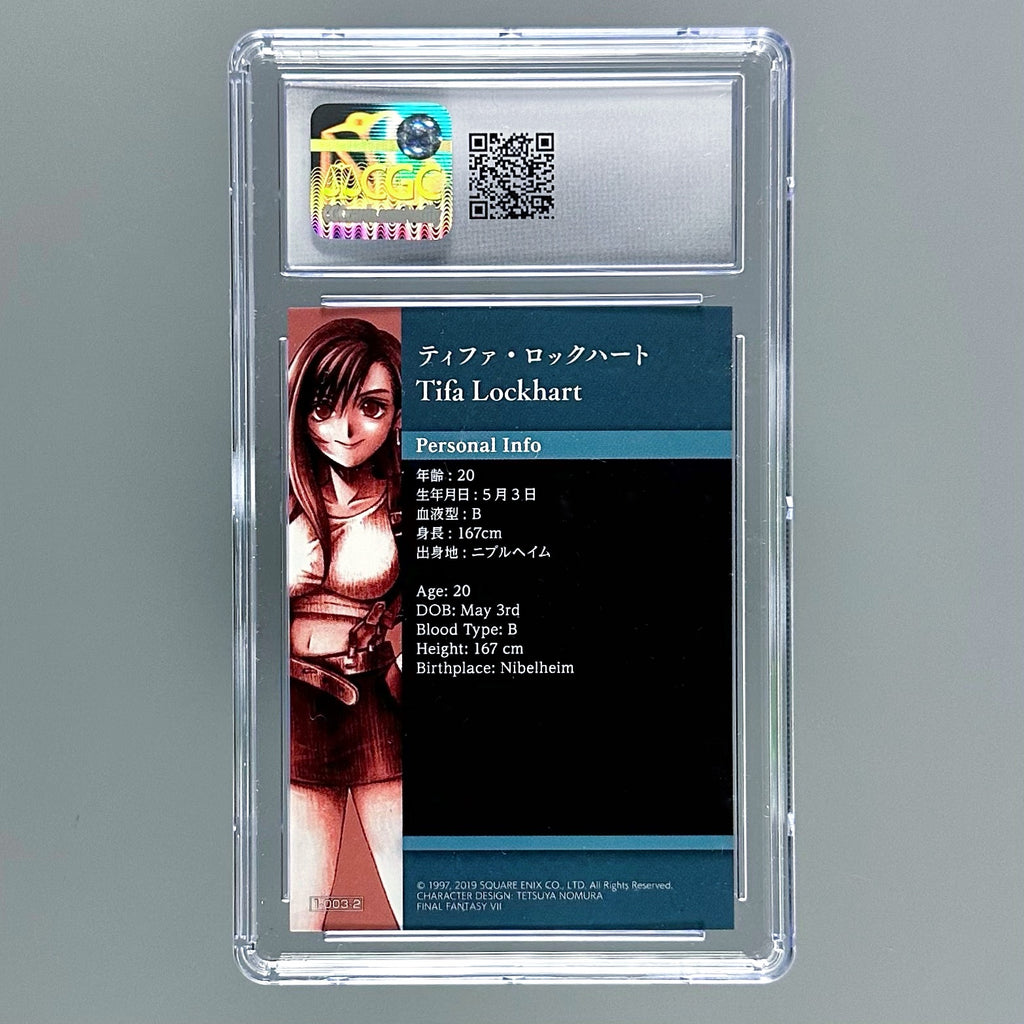 2023 FFVII Anniversary Tifa - CGC 10