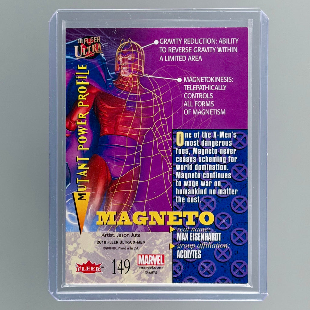 2018 Fleer Ultra Marvel X-Men Magneto 149