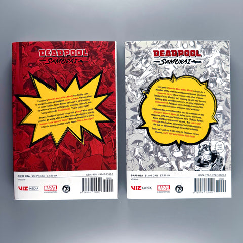 Deadpool Samurai Volume 1 & 2 - Manga