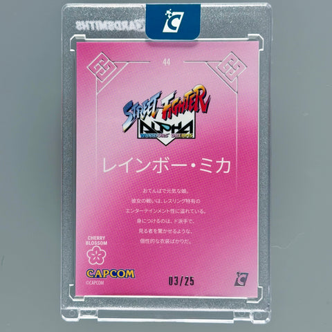 Street Fighter Alpha 2026 Cherry Blossom Mika /25 Convention Exclusive (Cardsmiths)