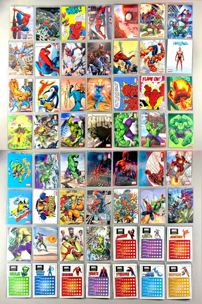 Marvel Heroes 2008 Preziosi Base Set 1-52