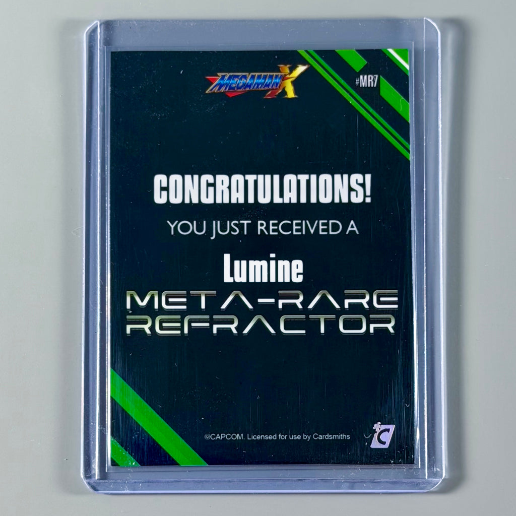 2025 Cardsmiths Mega Man X - Lumine #MR7 Meta Rare Refractor SSP