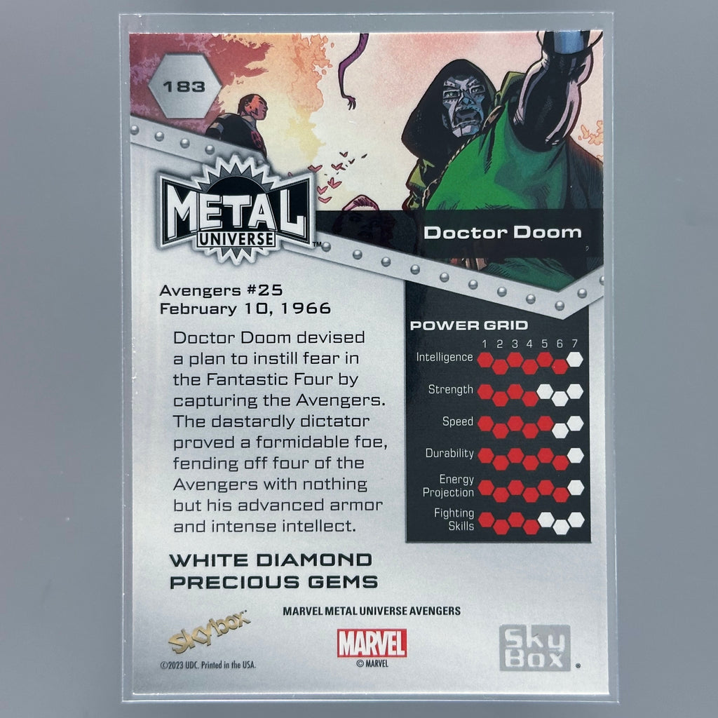 2024 Avengers Metal Dr. Doom PMG White