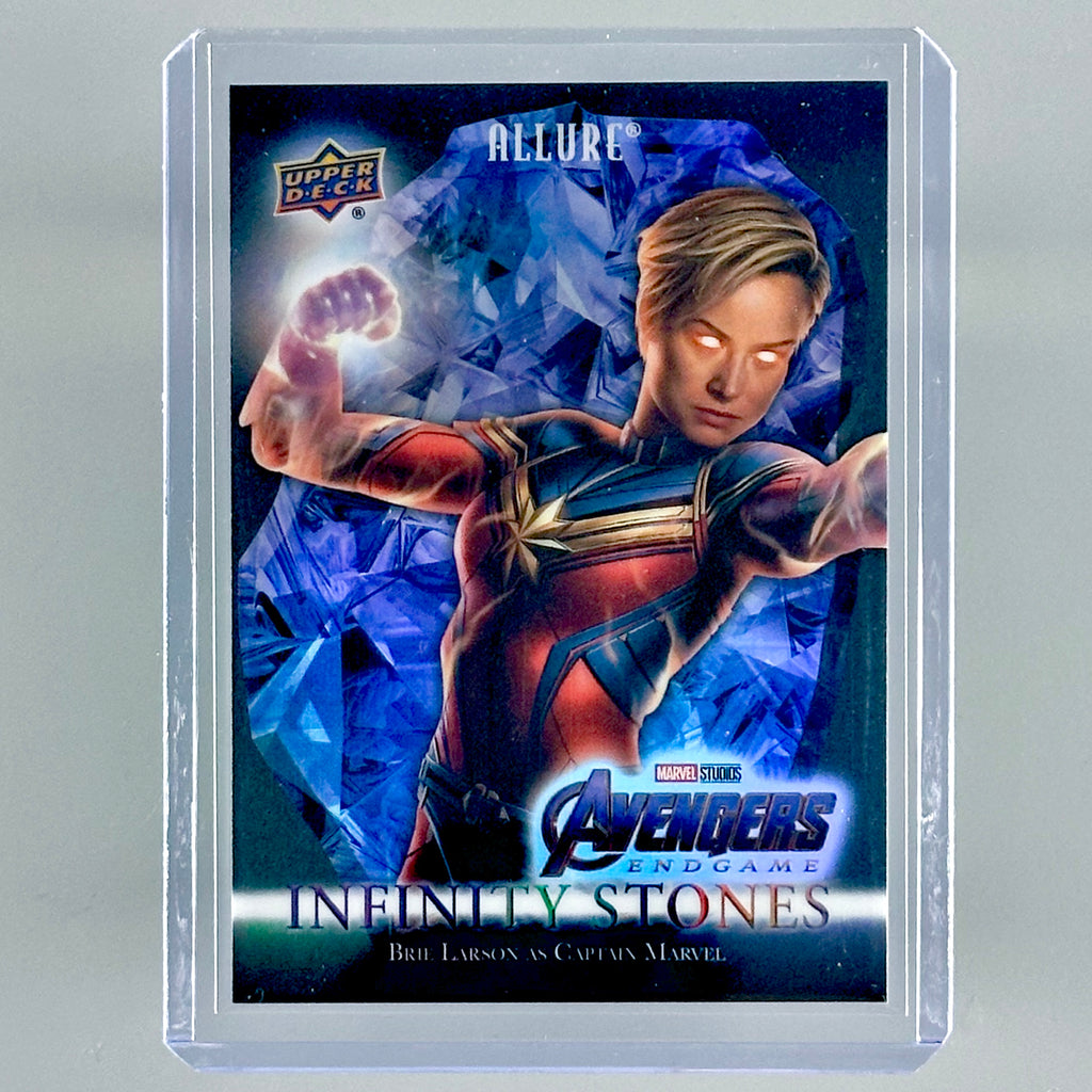 2022 Marvel Allure BRIE LARSON as CAPTAIN MARVEL Space Infinity Space Stone /299