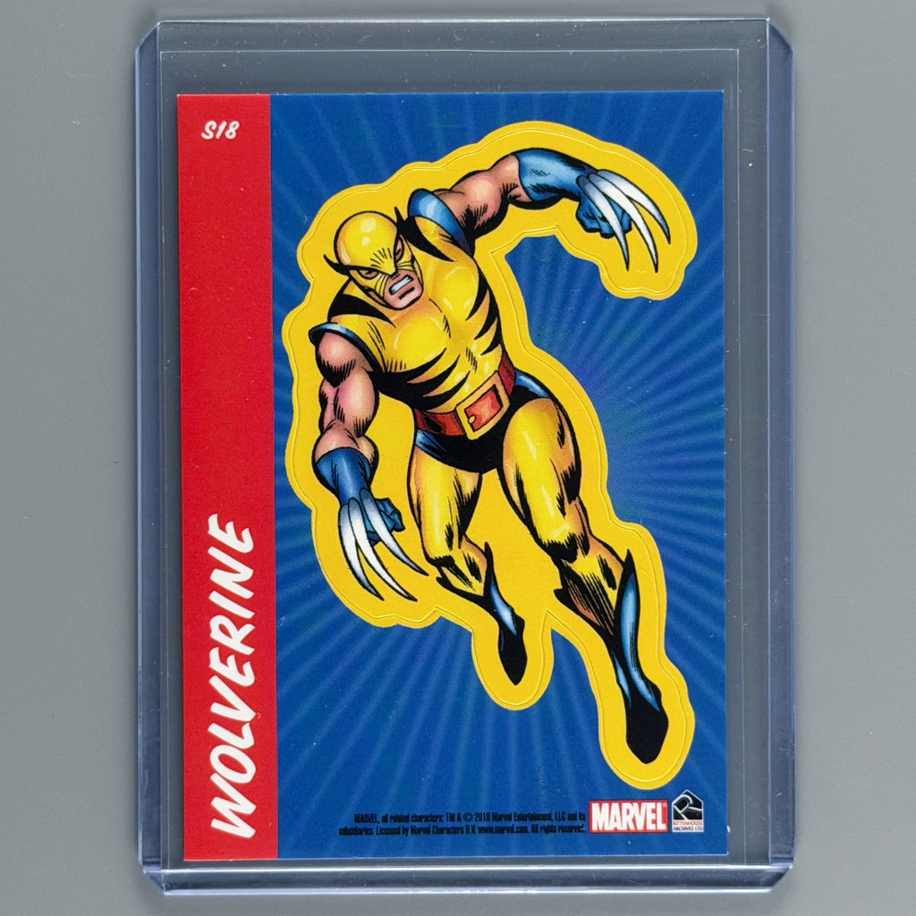 Wolverine 2010 Rittenhouse 70th Anniversary Sticker #S18