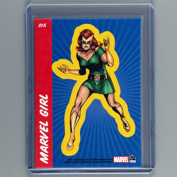 Marvel Girl 2010 Rittenhouse 70th Anniversary Sticker #S15