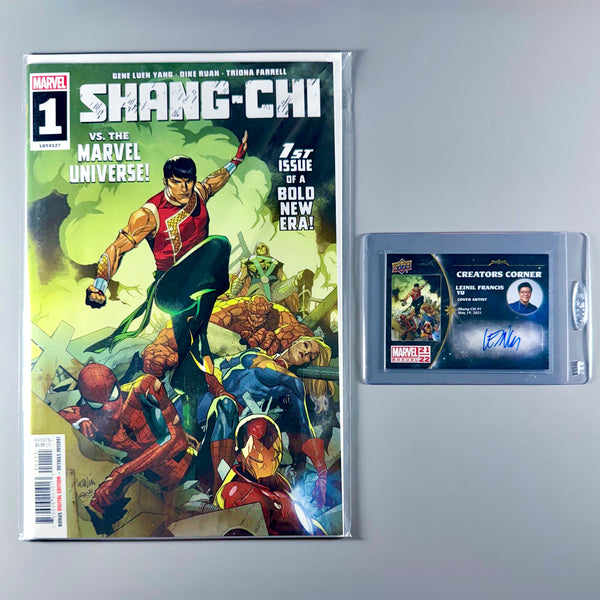 Shang Chi 1 (2021) & Creator Autographed Card