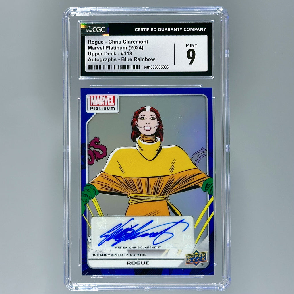 2024 Marvel Platinum Rogue Auto - CGC 9 10