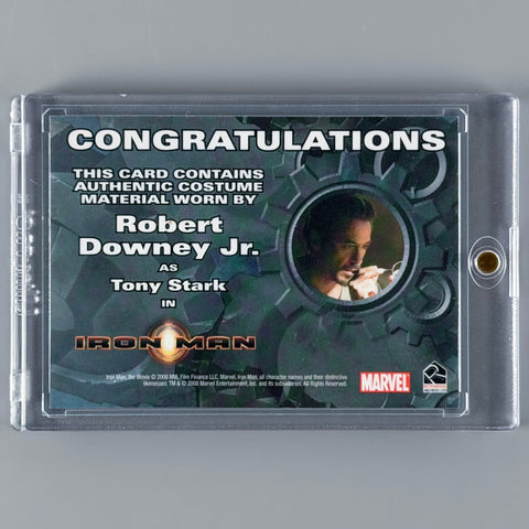 Robert Downey Jr. - Iron Man 2008 Costume Relic