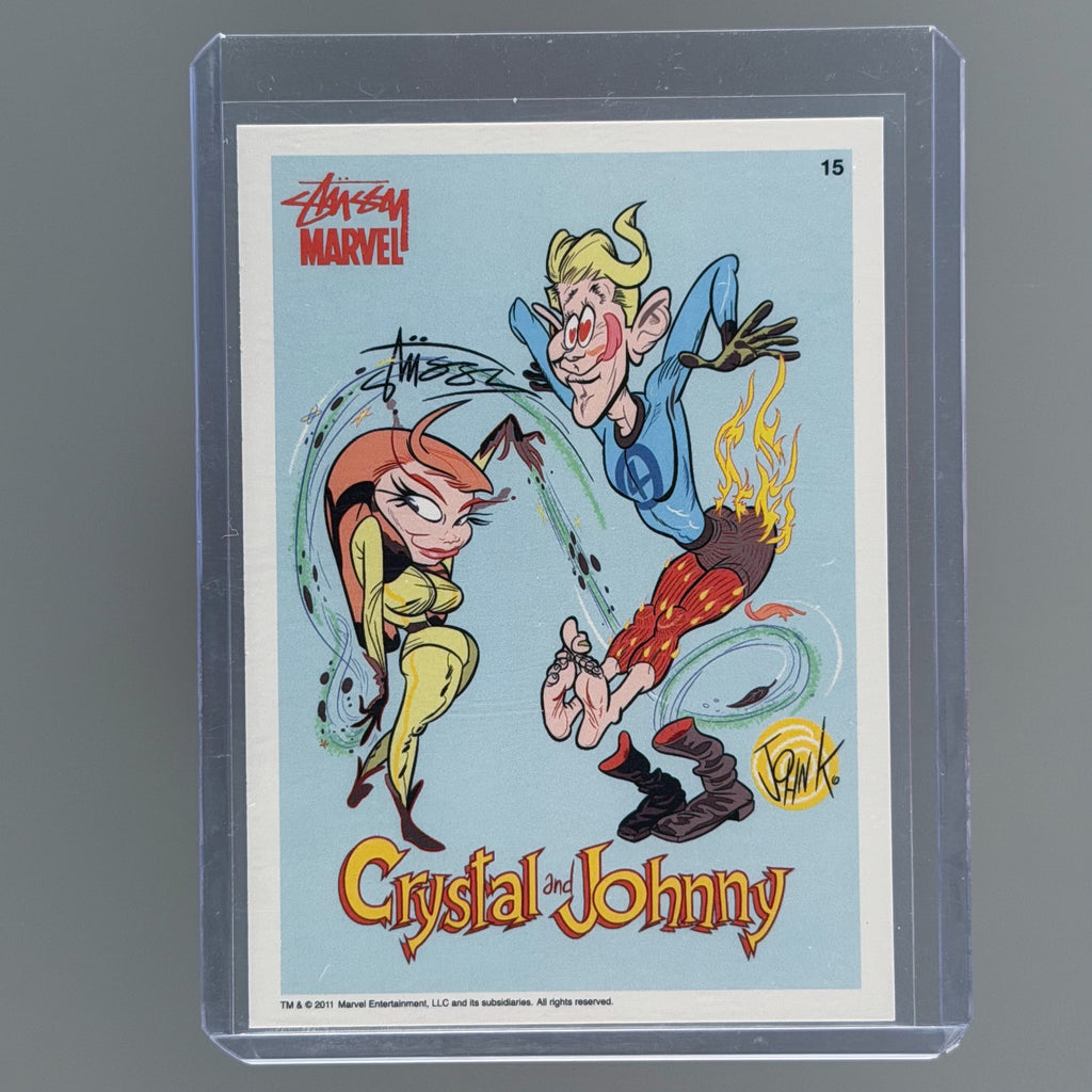 Stussy Marvel Crystal and Johnny