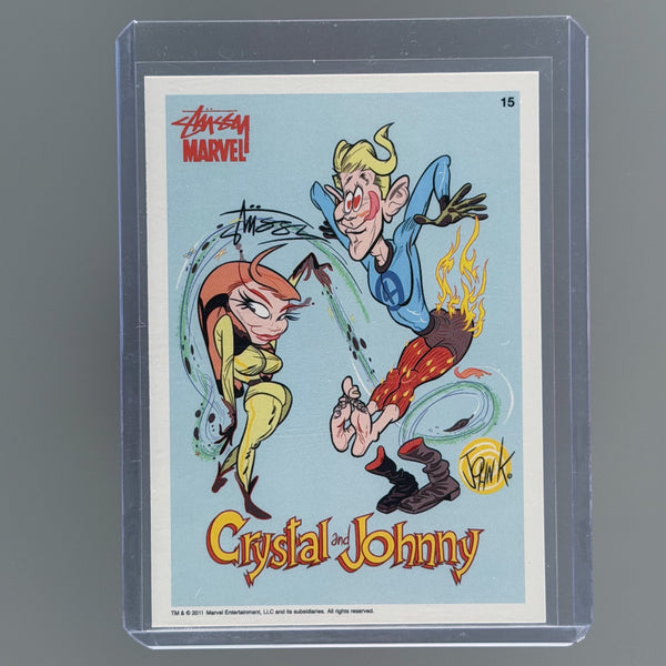 Stussy Marvel Crystal and Johnny