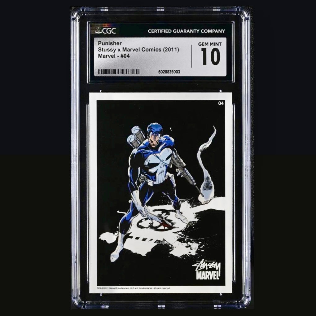 Stussy Marvel Punisher CGC 10