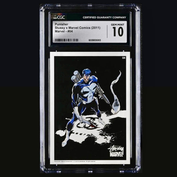 Stussy Marvel Punisher CGC 10