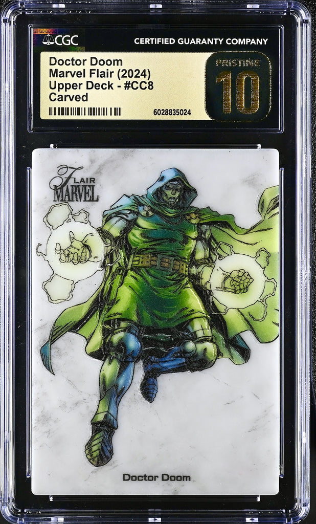 2024 Marvel Flair Doctor Doom Carved - CGC 10