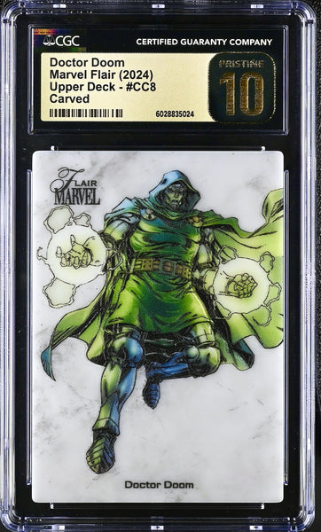 2024 Marvel Flair Doctor Doom Carved - CGC 10