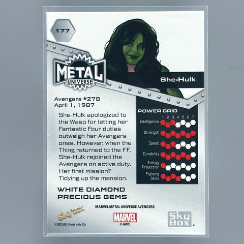 2024 Avengers Metal She-Hulk PMG White