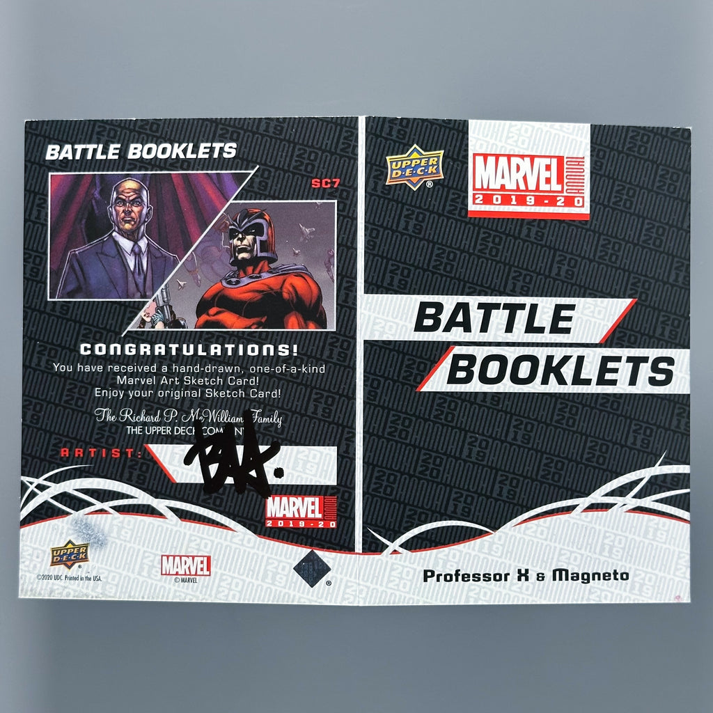 2020 Marvel Annual 1/1 Battle Booklet - Ben Harvey