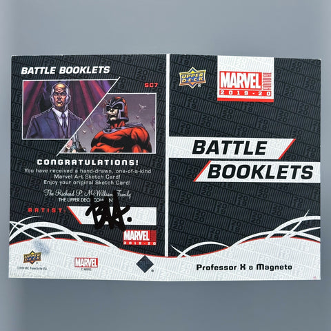 2020 Marvel Annual 1/1 Battle Booklet - Ben Harvey