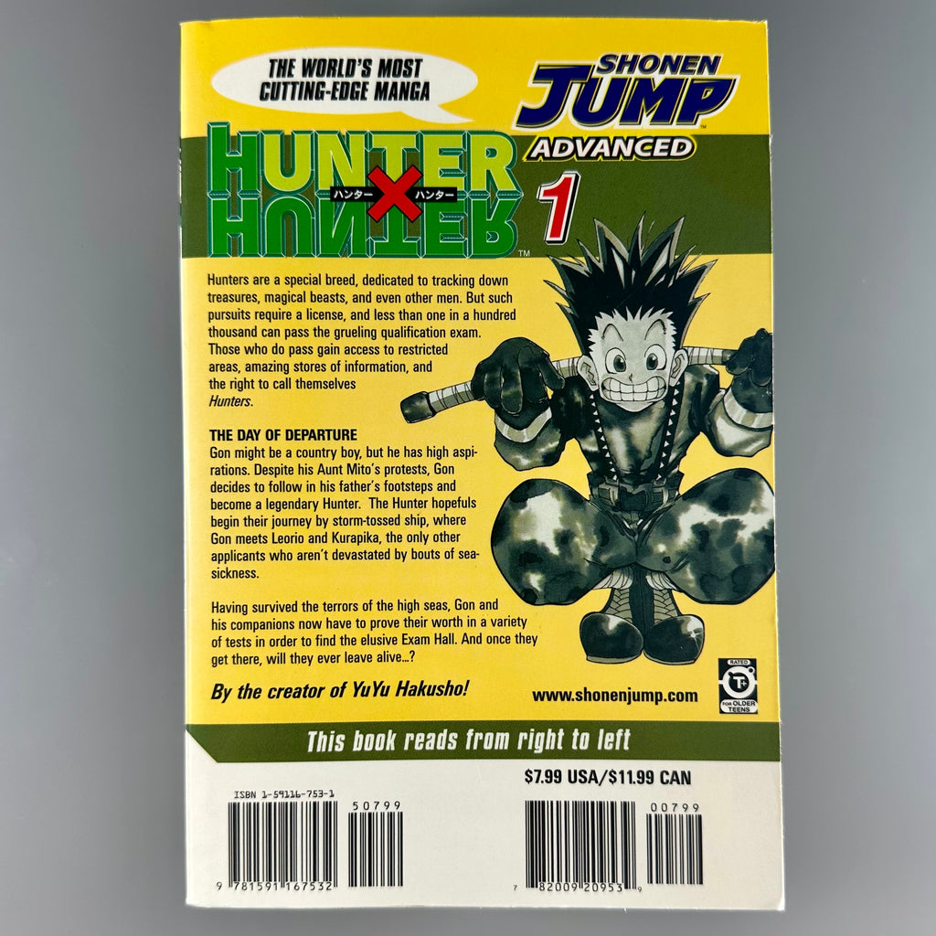 Hunter X Hunter Volume 1 - Manga