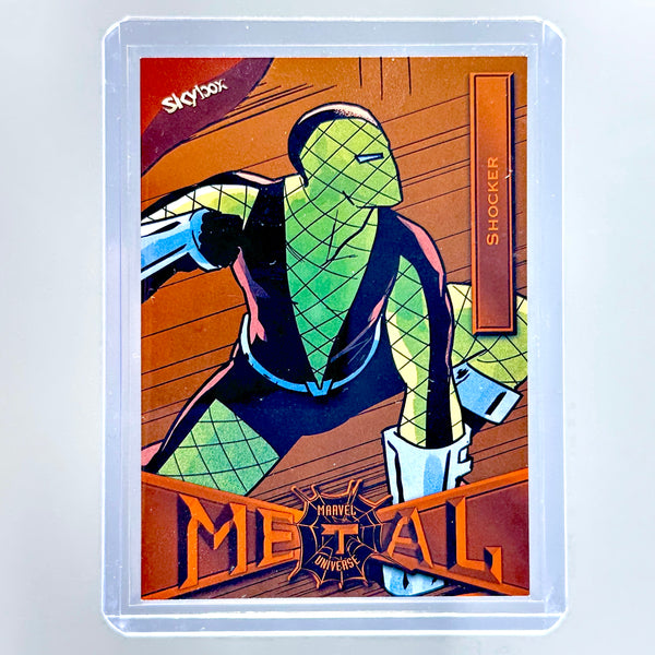 2022 Spider-Man Metal Shocker 78 Orange