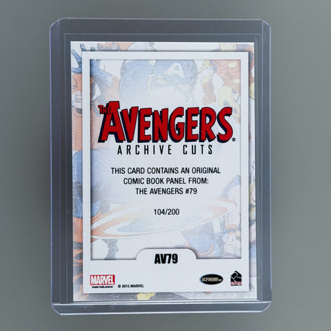 Avengers 79 - Archive Comic Cut