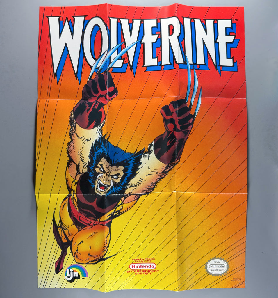 NES Wolverine Comic & Card Lot