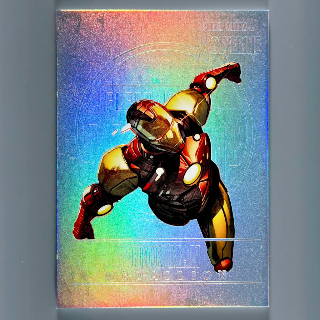 Iron Man #M-20 Fleer Ultra Avengers & Wolverine Platinum Medallions